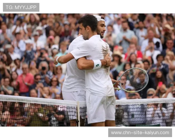 维蒂尼亚赛后拥抱对手，展现体育精神